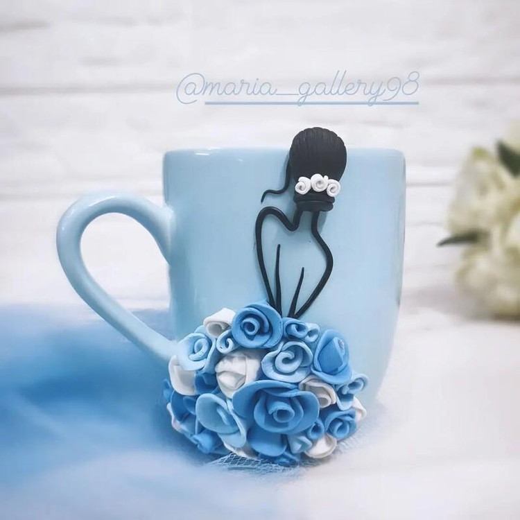 ماگ عروسکی ماگ عاشقانه