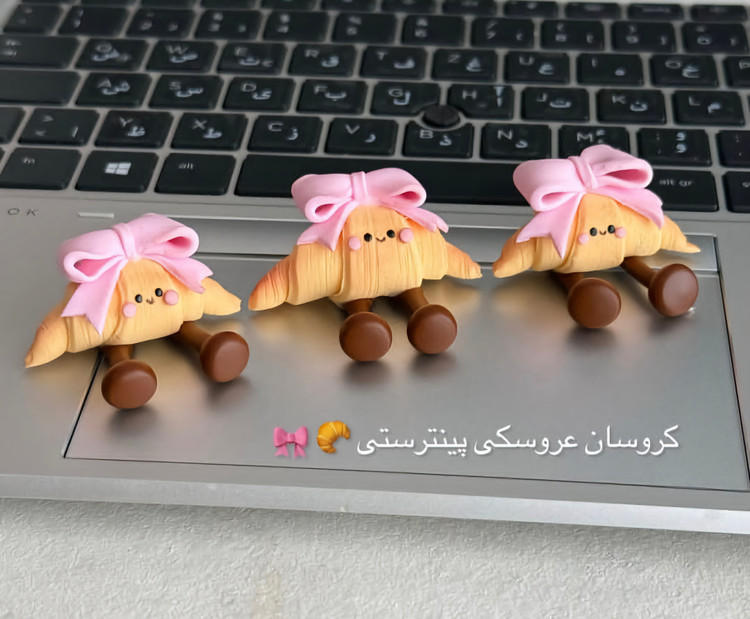 روداشبوردی جذاب خمیری دستساز طرح کروسان